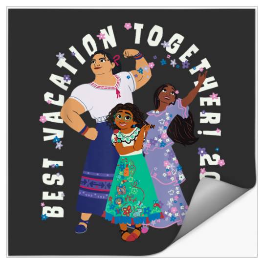 Disney Encanto Family Trip Best Vacation Together 2024 Stickers
