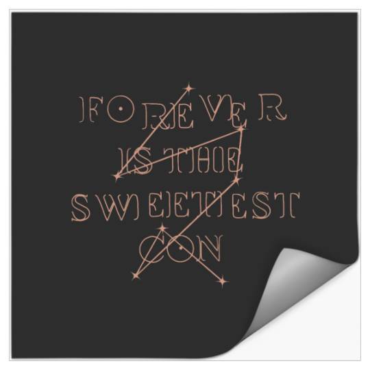 Tayl0r Swift Addie LaRue Forever is the sweetest con cowboy like me Stickers