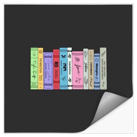 Tayl0r Swift Album Books Stickers