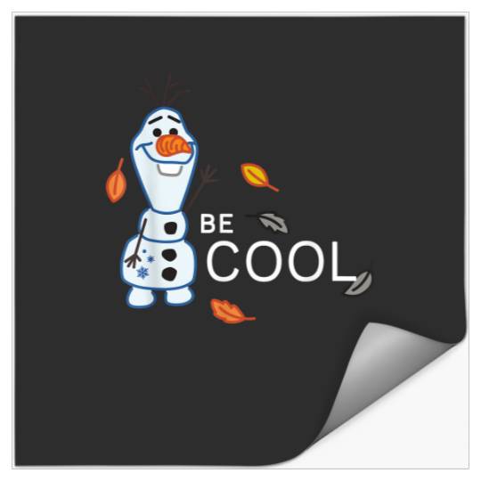 Disney Frozens 2 Olaf Be Cool T-Shirt Stickers