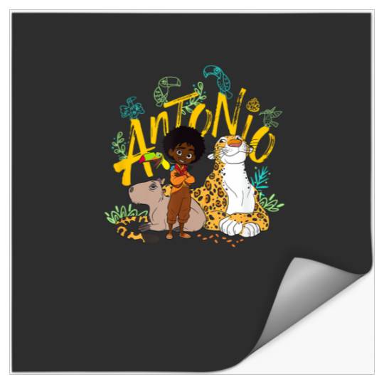 Disney Encanto Antonio with Animal Friends T-Shirt Stickers