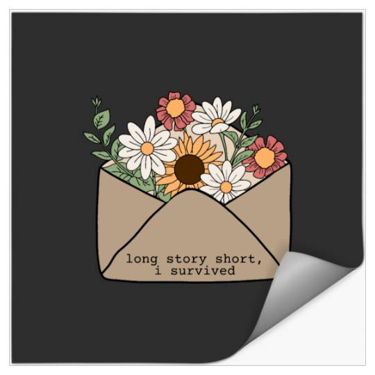 Tayl0r Swift ‘long story short, i survived’ Stickers