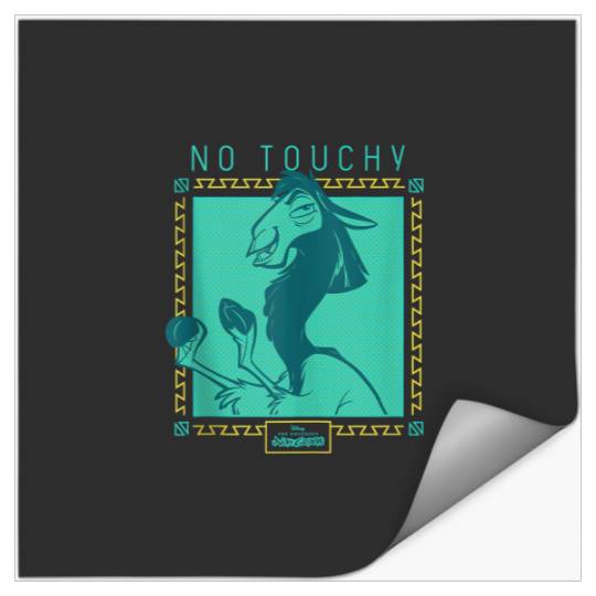 Disney The Emperor's New Groove Llama No Touchy Tank Top Stickers