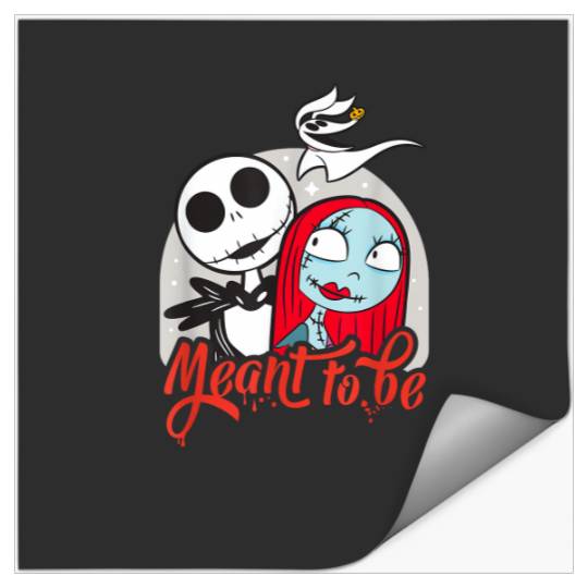 Disney The Nightmare Before Christmas Jack & Sally T-Shirt Stickers