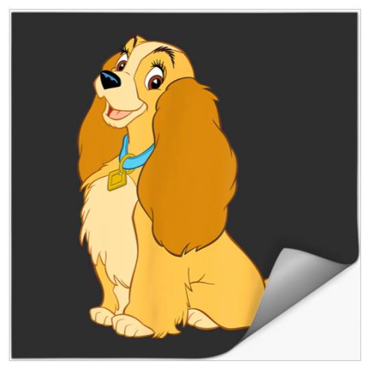 Disneyss Lady And The Tramp Lady Stickers