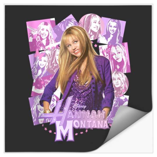 Disneyss Hannah Montana Epic Iconic Collage Big Chest Poster Stickers