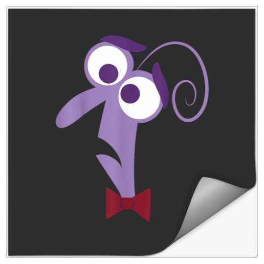 Disney Pixars Inside Out Fear Face Halloween T-Shirt Stickers