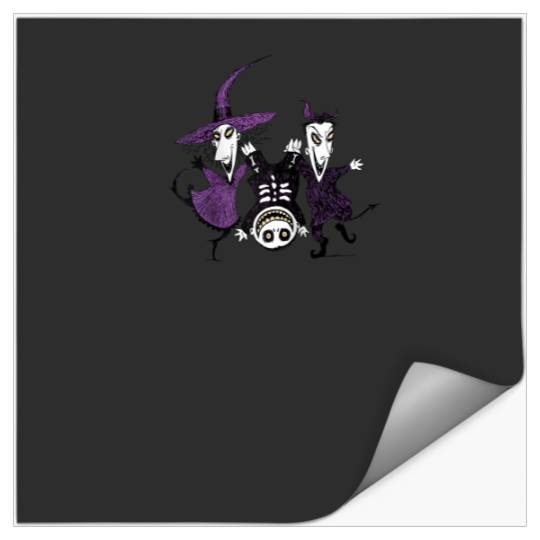 Disney Halloween Nightmare Before Christmas Trick or Treat Raglan Baseball Tee Stickers