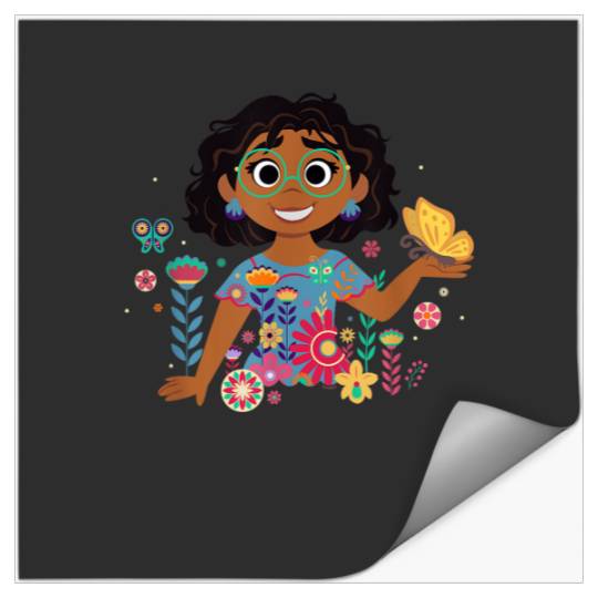 Disney Encanto Mirabel Spring Easter Butterflies Stickers