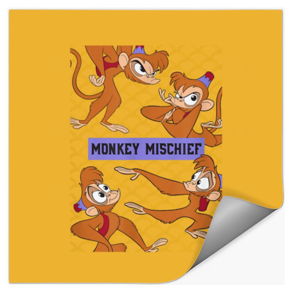 Disney Aladdin Abu Monkey Mischief Stickers