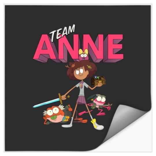 Disney Channel Amphibia Team Anne Stickers