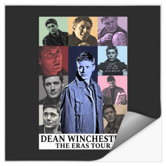 dean winchester eras tour Stickers