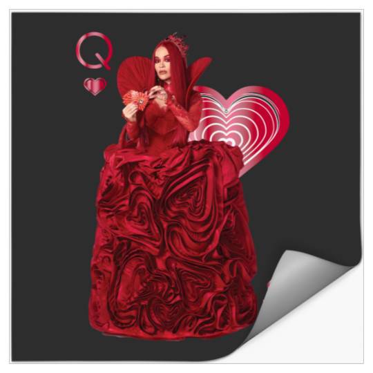 Disney Descendants The Rise Of Red Queen Of Hearts Portrait Stickers