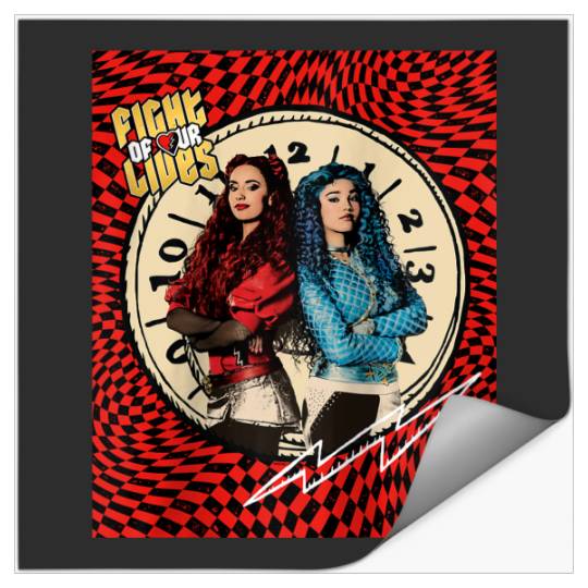 Disney Descendants 4 The Rise Of Red Fight Of Our Lives Stickers