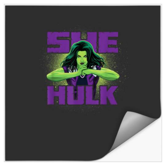 Marvels Studios She-Hulk is Ready for Anything Disney+ T-Shirt Stickers