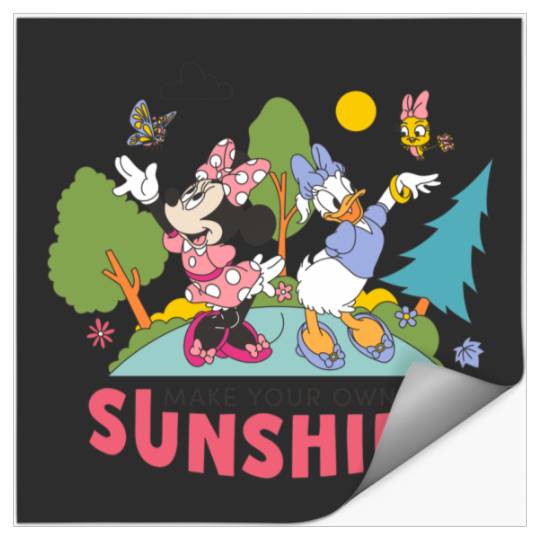 Disney Minnie Mouse Daisy Make Your Own Sunshine Camper Stickers