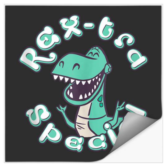 Disney  Toy Story Cute Rex-tra Special Big Chest Logo Stickers