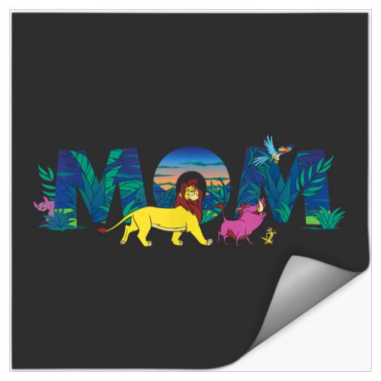 Disney The Lion King Simba Pals Mom Mothers Day Birthday Stickers