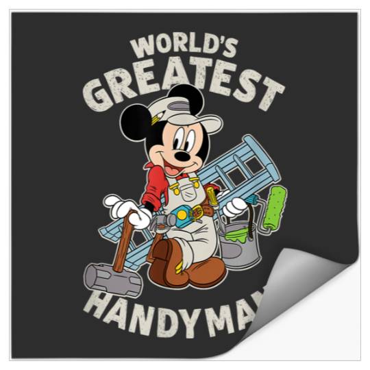 Disneyss Mickey Mouse World's Greatest Handyman Stickers