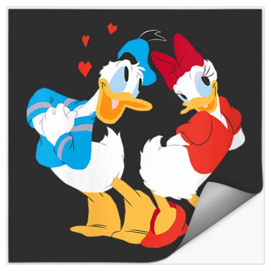 Disneyss Donald And Daisy Sweethearts Valentines Day Stickers
