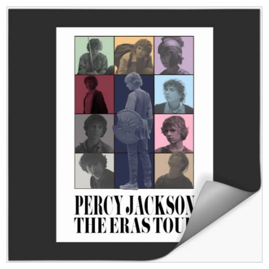 percy jackson eras tour poster Stickers