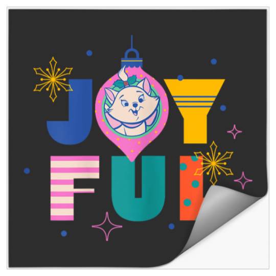 Disney The Aristocats Christmas Joyful Marie Ornament Stickers