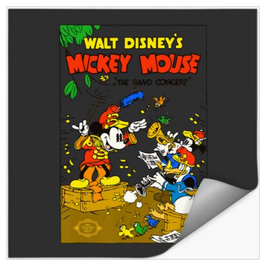 Disney Mickey Mouse The Band Concert Donald Duck Stickers