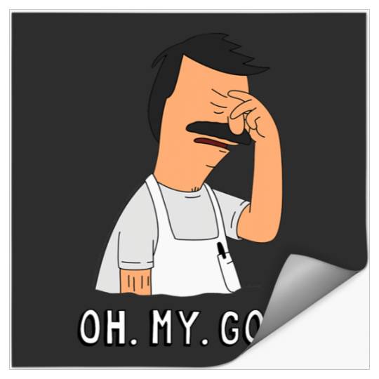 Bob's Burgers Oh. My. God. Stickers