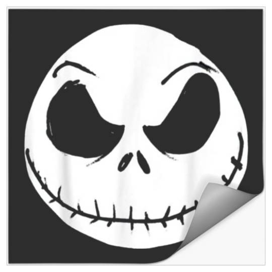 Jàck skèllington, Jàck skèllington halloweeen, Jàck skèllington merch , Jàck skèllington disnèy, Jàck skèllington logo Stickers