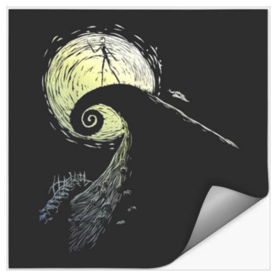Jàck skèllington, Jàck skèllington halloweeen, Jàck skèllington merch , Jàck skèllington disnèy, Jàck skèllington logo Stickers