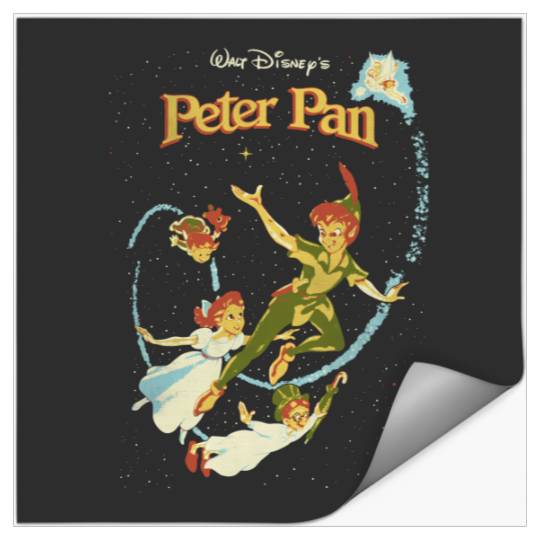 Disney Peter Pan Darling Flight Vintagess Graphic Sweatshirt Sweatshirt Stickers