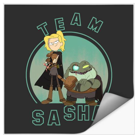 Disney Channel Amphibia Team Sasha Stickers