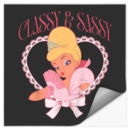 Disneyss The Princess And The Frog Charlotte Classy Sassy Stickers