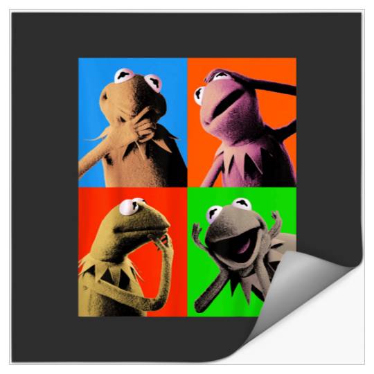 Disney The Muppets K the frog Pop Art Stickers
