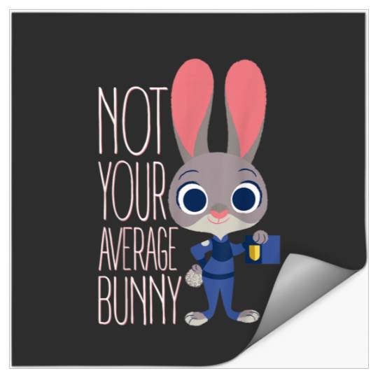 Disney Zootopia Judy Hopps Average Bunny Graphic Stickers