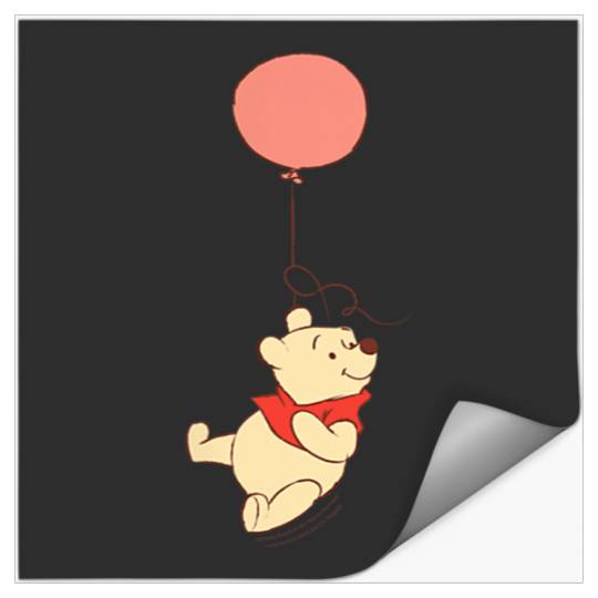 Disney Winnie the Pooh Balloon Flight Corner Pic Stickers
