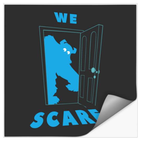 Disney Pixarss Monsters Inc. Sulley We Scare We Care Door Stickers