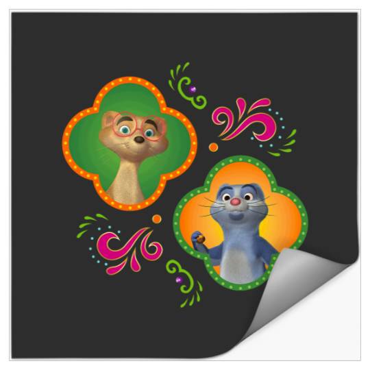 Disney Junior Mira Royal Detective Mikku and Chikku Stickers