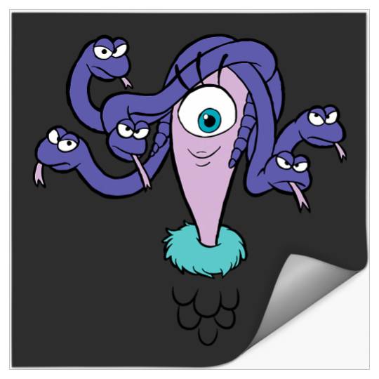 Disney and Pixars Monsters Inc. Celia Big Face Costume Stickers