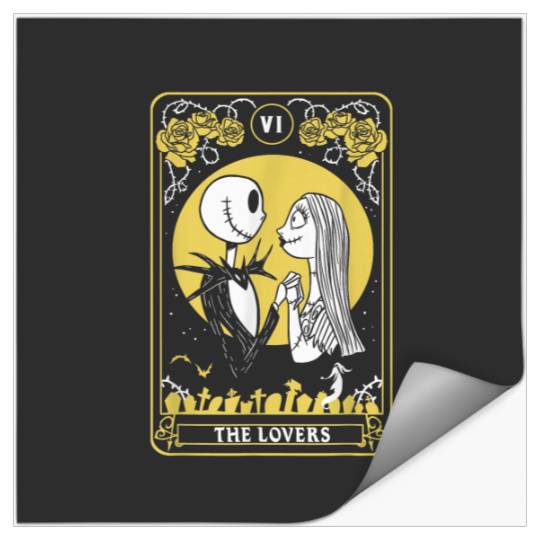 Disney The Nightmare Before Christmas Jack Sally Stickers