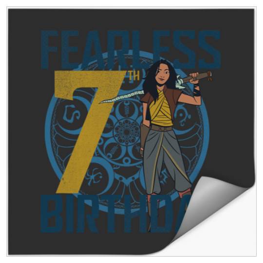 Disney Raya And The Last Dragon Raya Fearless 7th Birthday Stickers