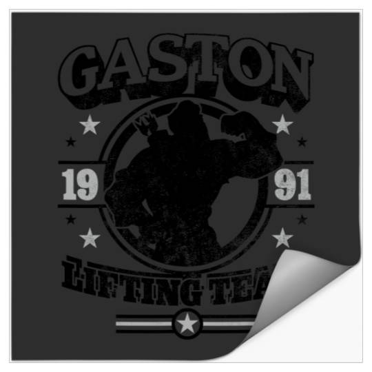 Disney Beauty And The Beast Gaston Graphic Stickers