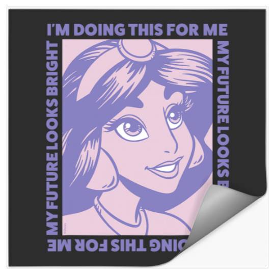 Disney Princess - Jasmine Inspirational Quotes Stickers