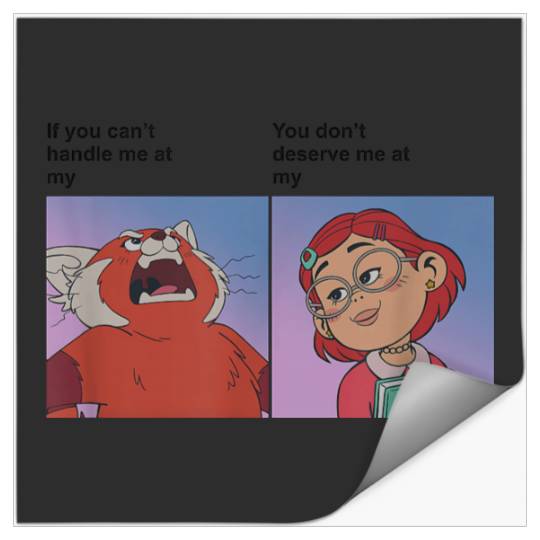 Disneyss Pixars Turning Red Mei Meme Handle Me Stickers