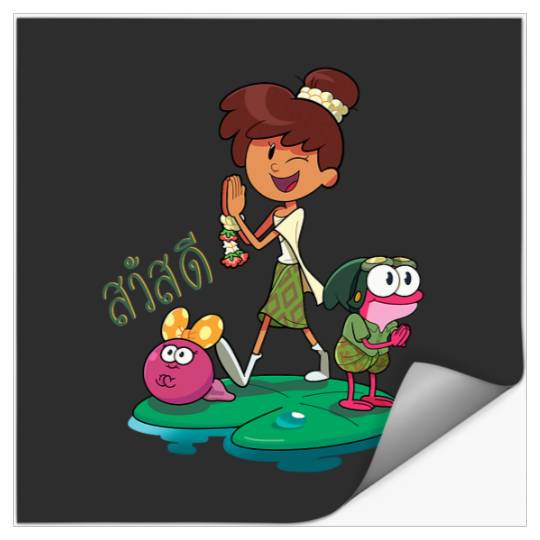 Disney Channel Amphibia Exclusive Stickers