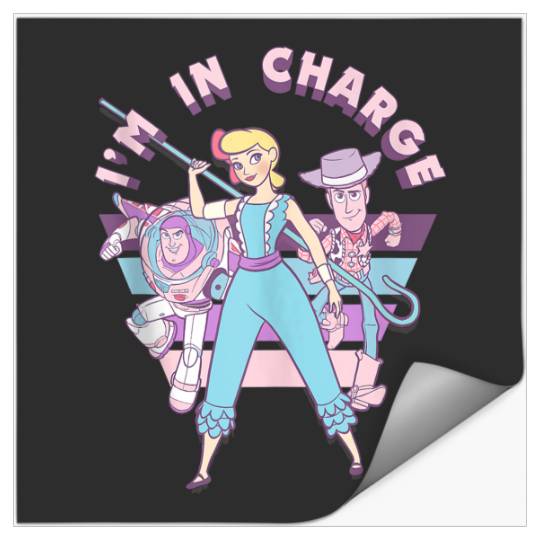 Disneyss Pixars Toy Story Little Bo Peep I'm In Charge Stickers