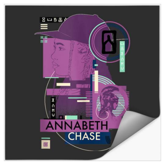 Disneyss Percy Jackson Annabeth Chase Athena Greek Vase Style Stickers