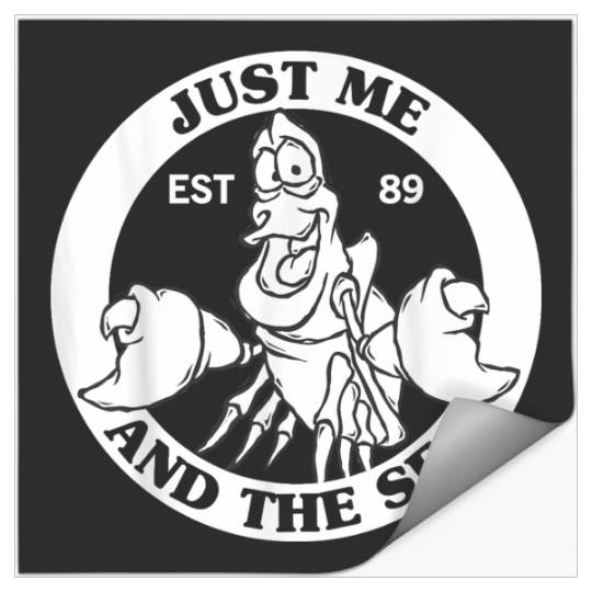 Disneyss Little Mermaid Sebastian Me Under The Sea Stickers