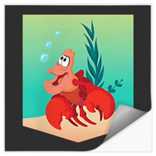 Disneyss The Little Mermaid Sebastian Under The Sea Stickers