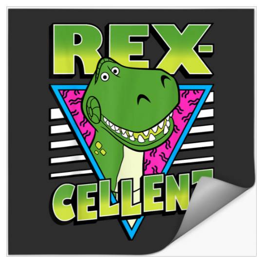 Disneyss Pixars Toy Story 4 Retro Rex cellent Portrait Stickers